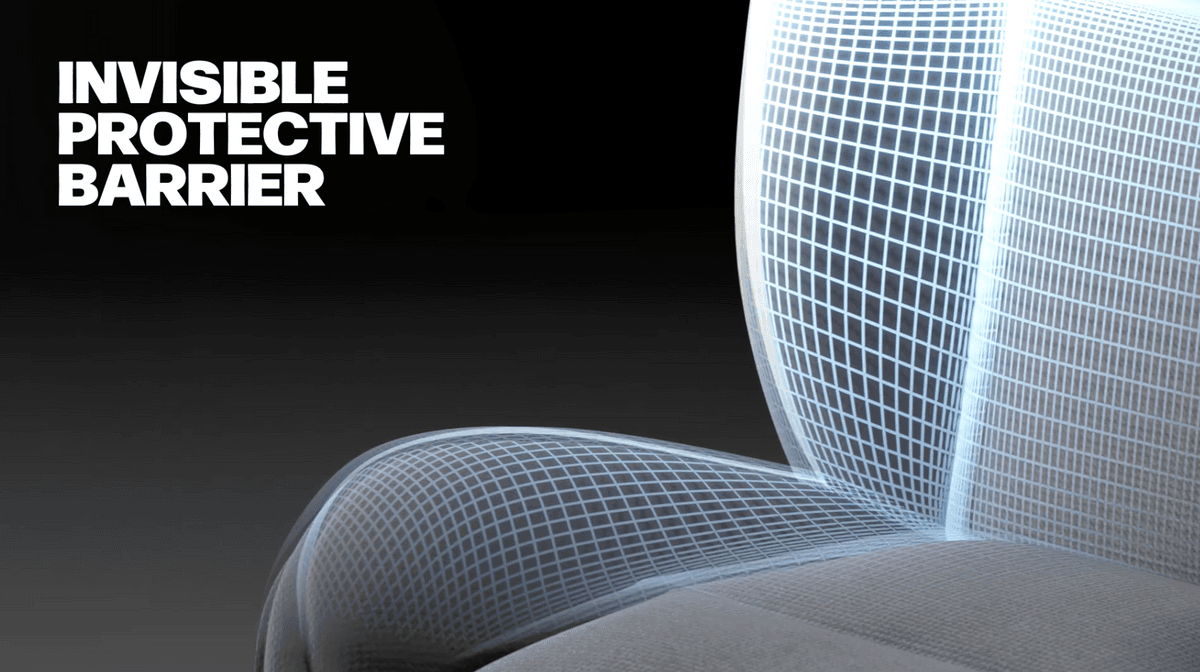 invisible protective barrier for car interior